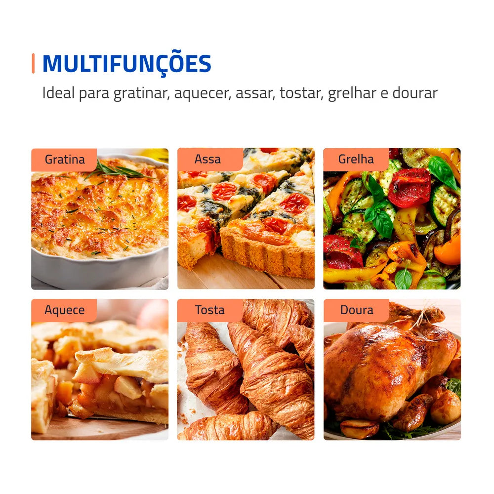 Forno Elétrico 52L 1800W FRN-52  Mondial