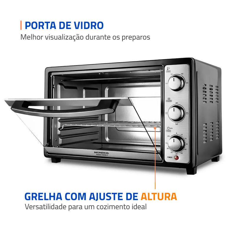 Forno Elétrico 52L 1800W FRN-52  Mondial
