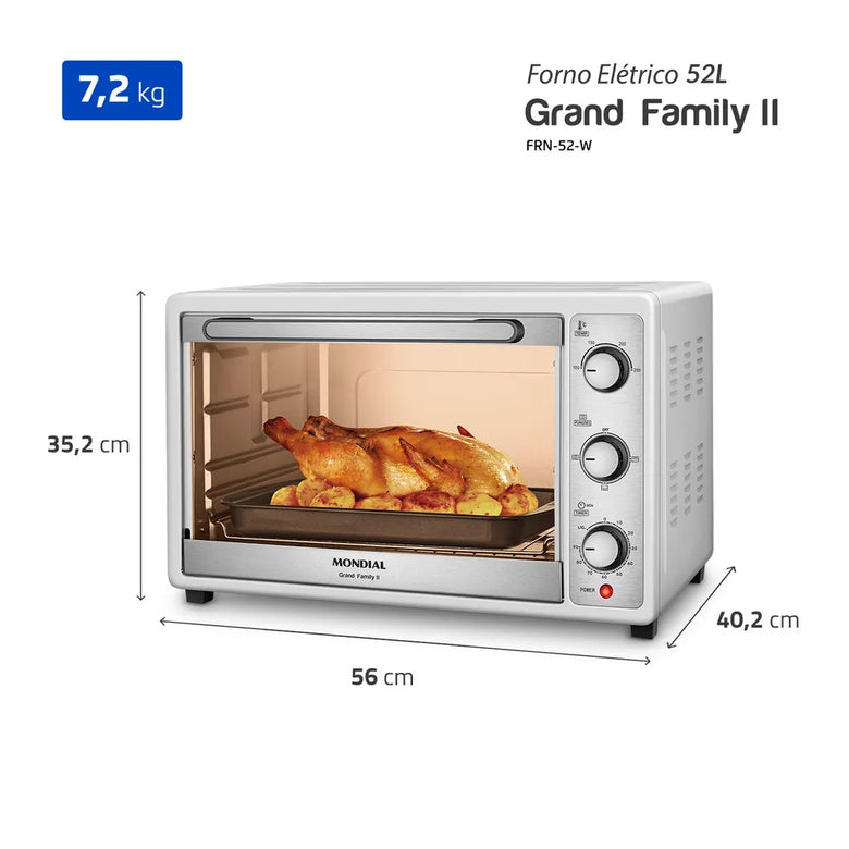 Forno Elétrico 52L 1800W FRN-52  Mondial