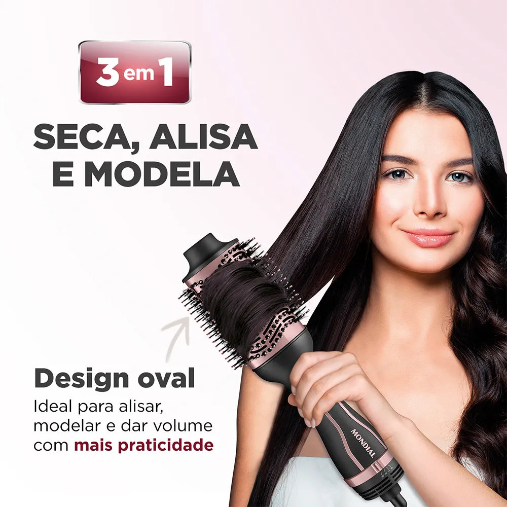 Escova Secadora Mondial Keratin - ES-11-BI