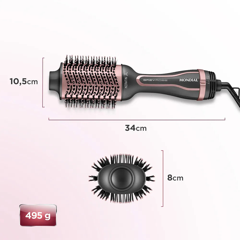 Escova Secadora Mondial Keratin - ES-11-BI