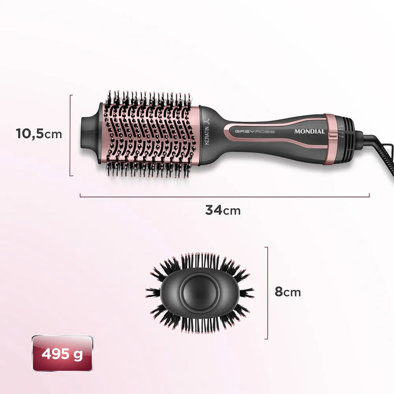 Escova Secadora Mondial Keratin - ES-11-BI