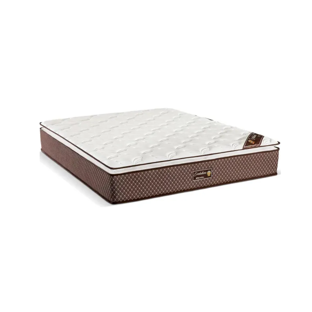 Colchão de Casal King D28 Molas Ensacadas 192x32  Executive Reconflex - MARROM