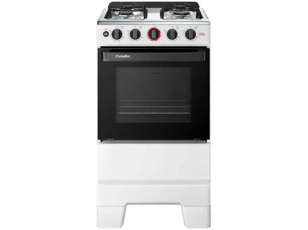 Fogão 4 Bocas Automático 4Q Ideal Super Esmaltec - BRANCO