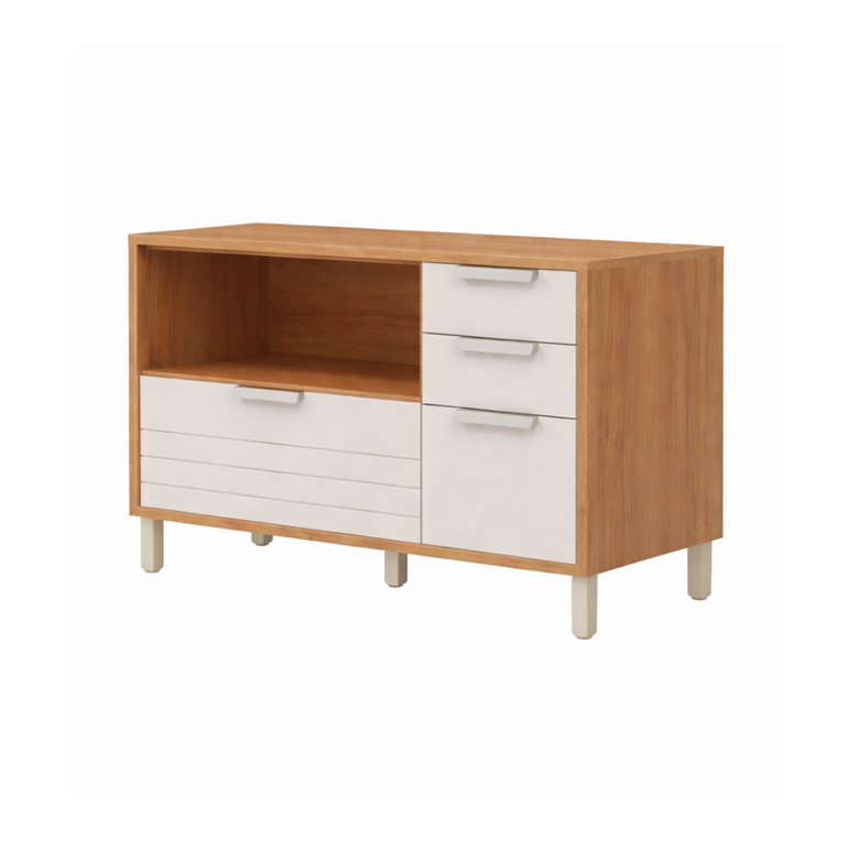 Balcão 1 Porta 4 Gavetas 120cm Eloise MGM