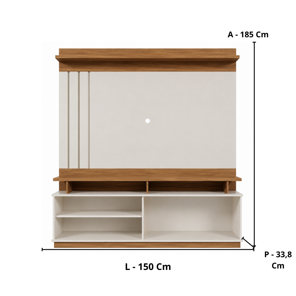 Home Para Tv até 55" Goiás Mobler