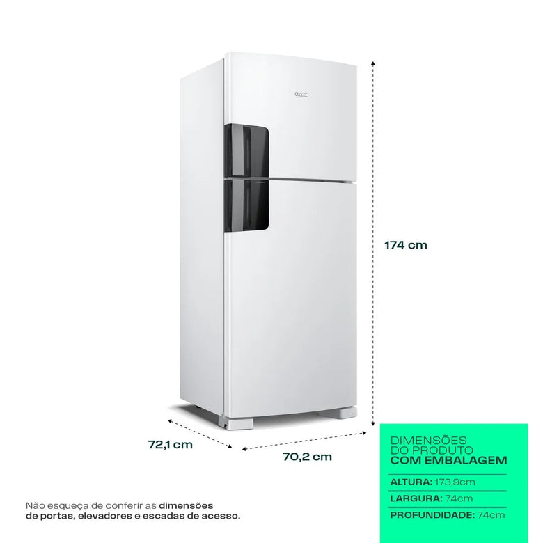 Geladeira Frost Free Duplex 410 Litros CRM50LB Consul