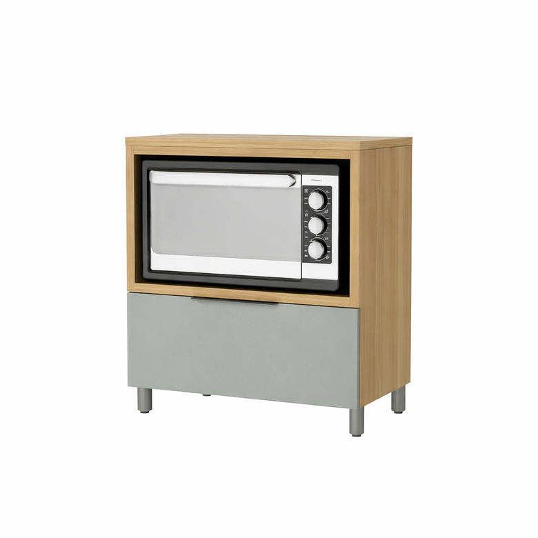 Balcão para Forno 1 Gaveta Marquesa Nesher