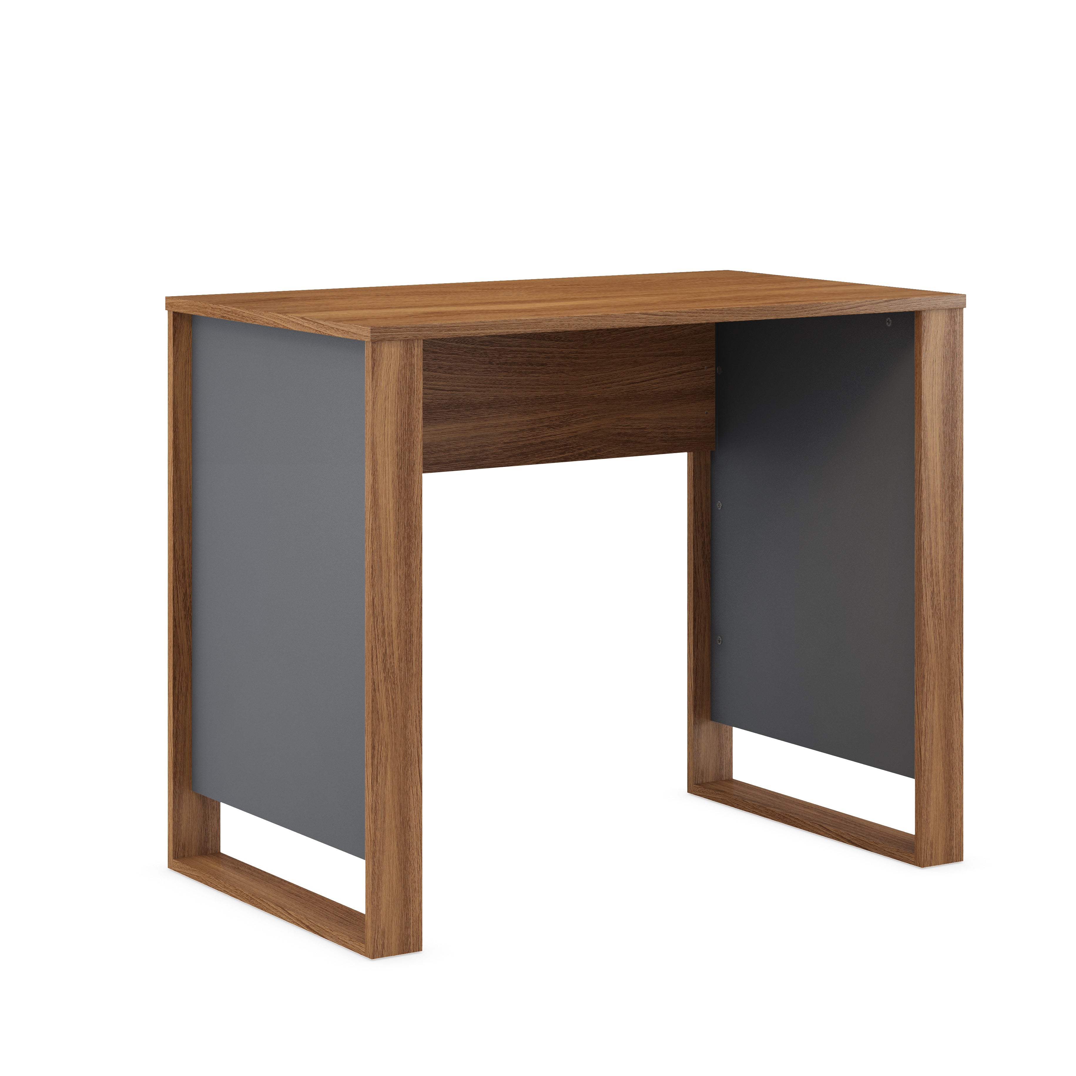 Escrivaninha com 1 porta e 1 Gaveta Morada Demóbile - AMENDOLA/GRAFITE