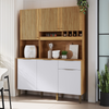 Cozinha Compacta 6 Portas 1 Gaveta Moscato Ronipa