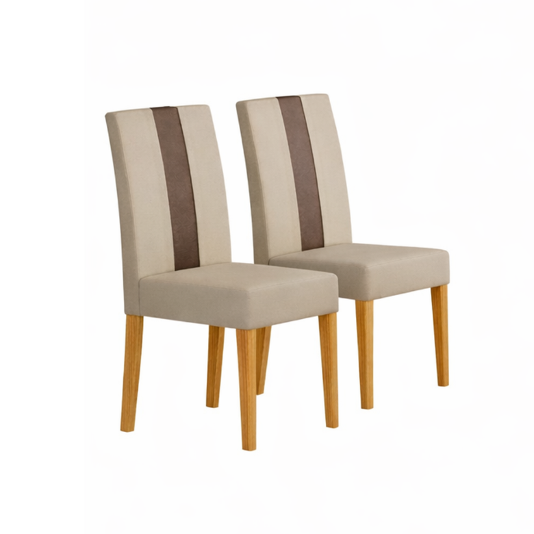 Conjunto 2 Cadeiras Linea Poliman