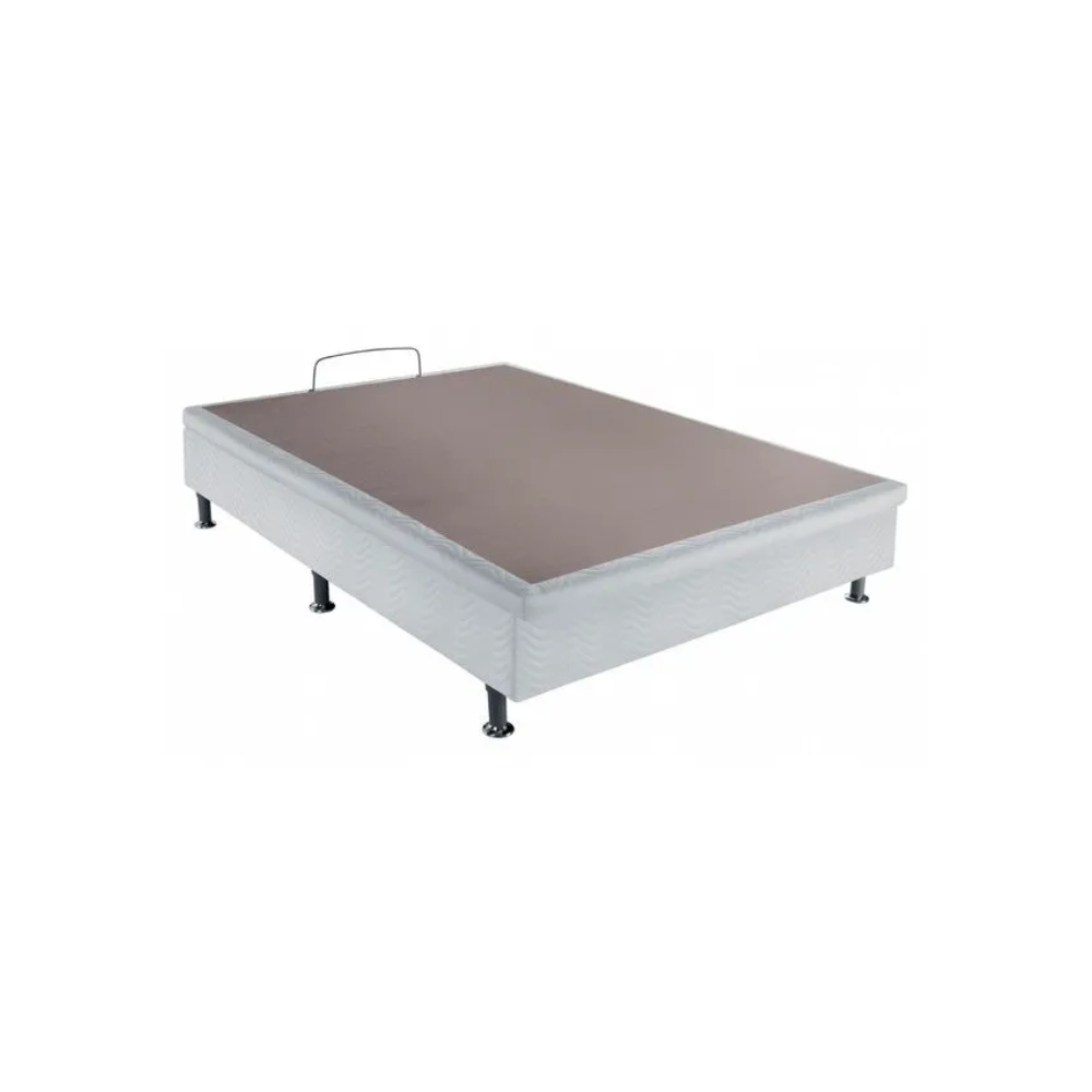 Base Baú Physical Casal (138x188x25) - Ortobom - BRANCO