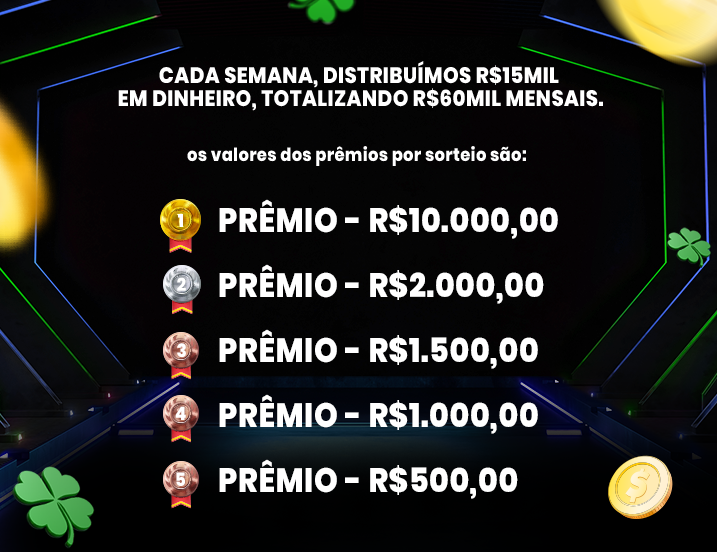 Prêmios sorte dobrada