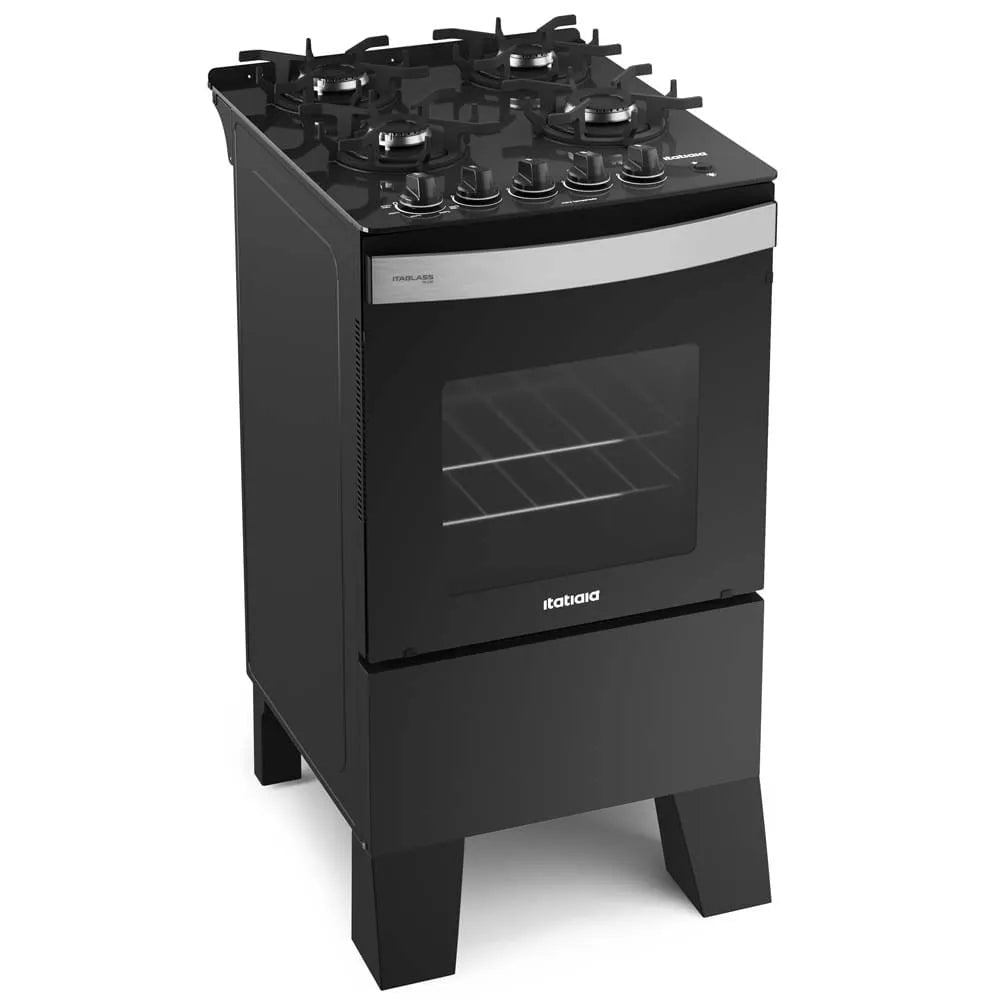 Fogão 4 bocas automático Itaglass Itatiaia