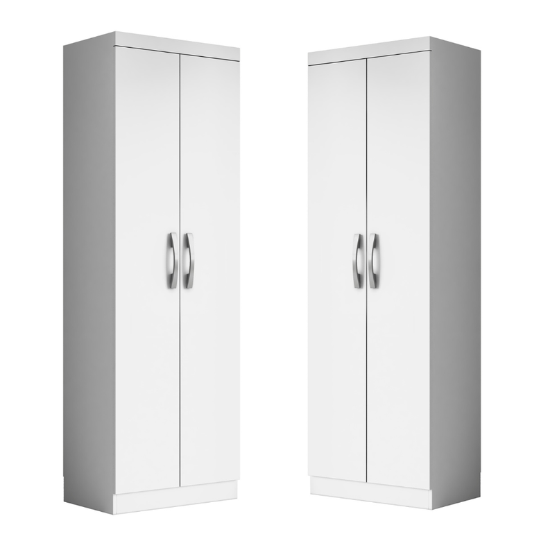 Kit 02 Armários Multiuso 2 Portas New Aramóveis