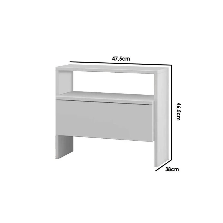 Mesa de Cabeceira com 1 Gaveta Etno Novo Horizonte