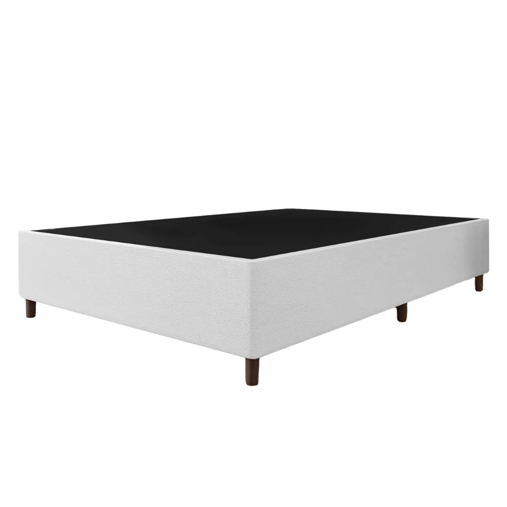 Base Para Cama Box Casal Universal 138x30cm Corino Baflex - BRANCO