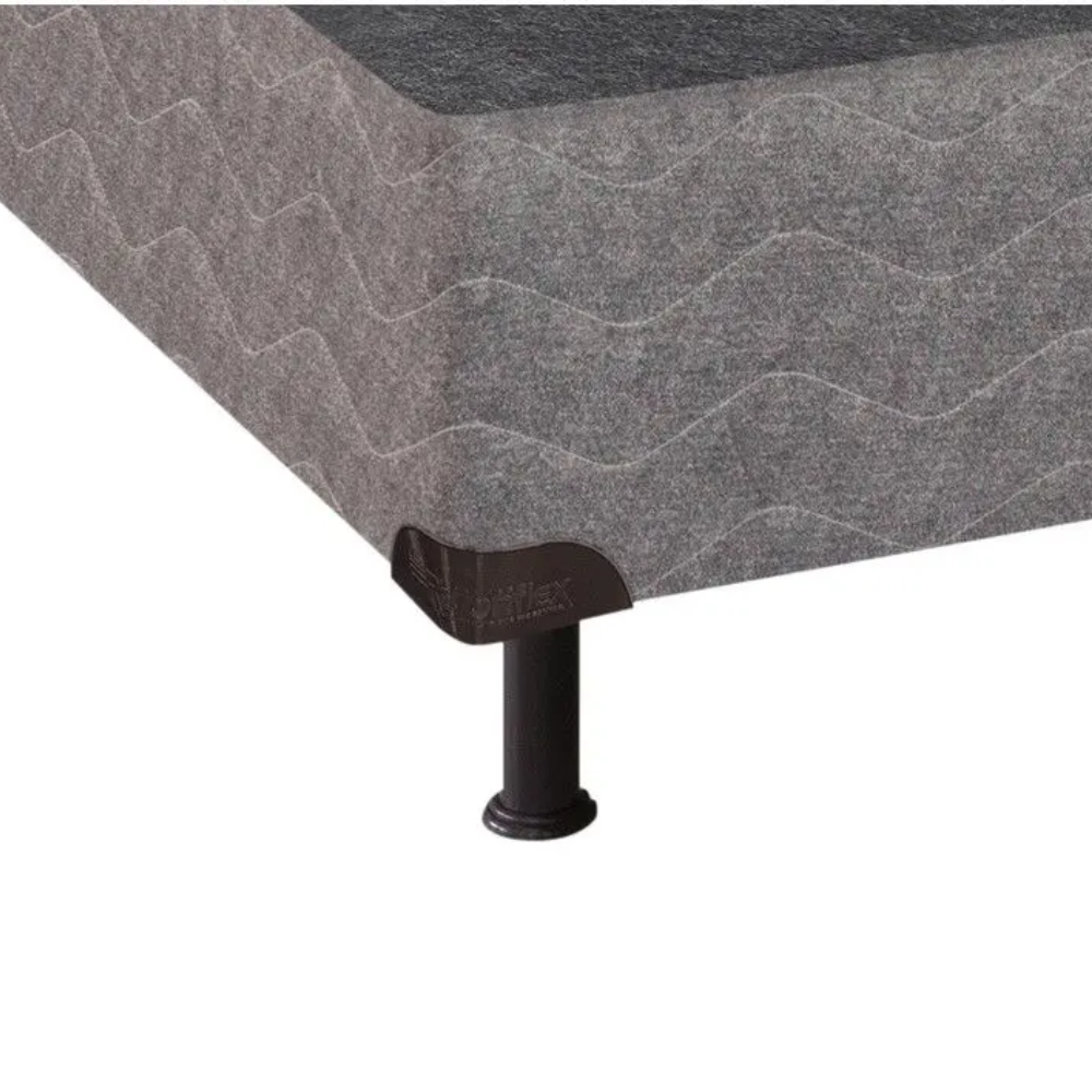 Base Para Cama Box Solteiro 88x30cm  Flex  Reconflex - GRAFITE