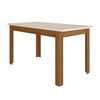 Mesa de Jantar Retangular 6 lugares 150 cm Bellagio Poliman