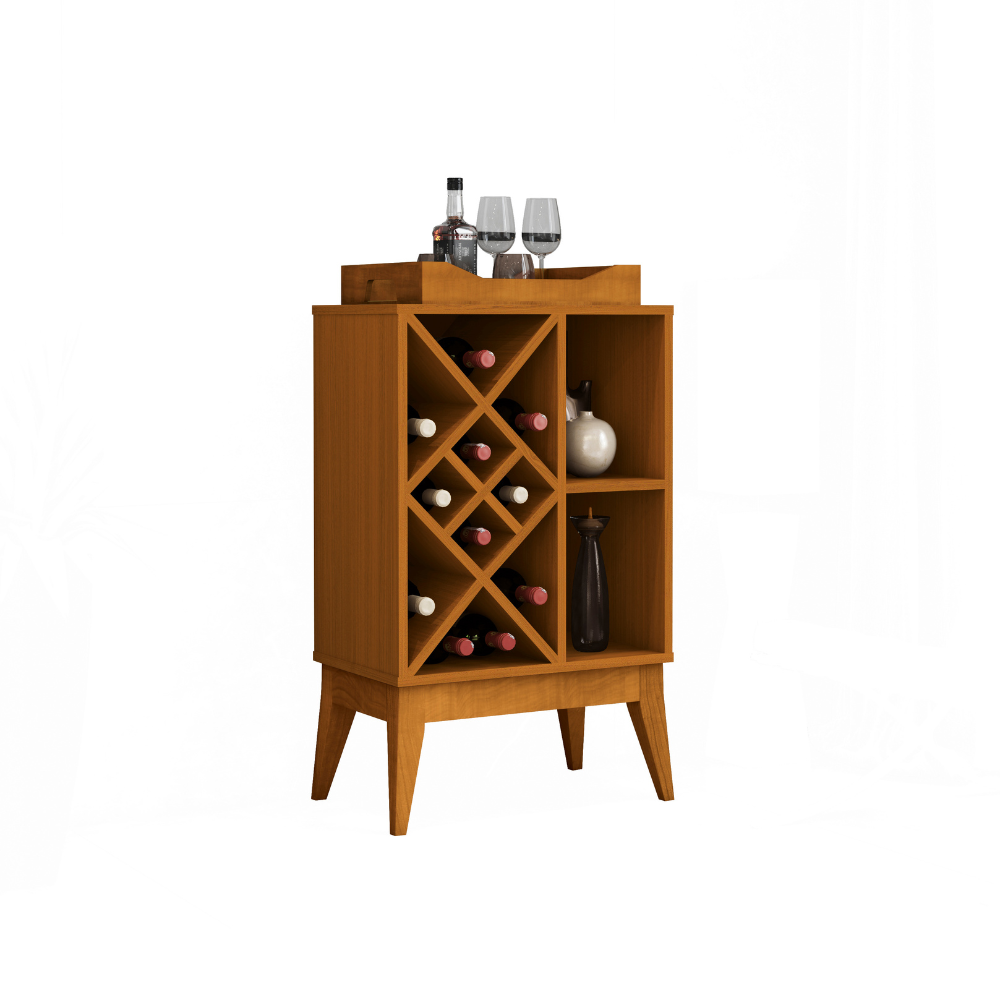 Bar Adega 50cm Bali Edn Móveis - CEDRO