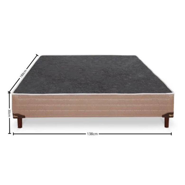 Base para Cama Box Casal 138x30cm Intense Reconflex