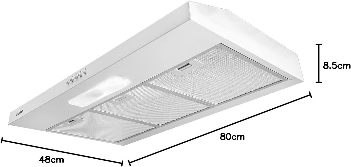 Depurador e Exaustor de ar Slim 80 Cm Suggar