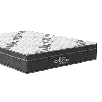 Colchão Viúva  6.0 D28 128x28 Ortop  Airtech Ortobom - MARROM