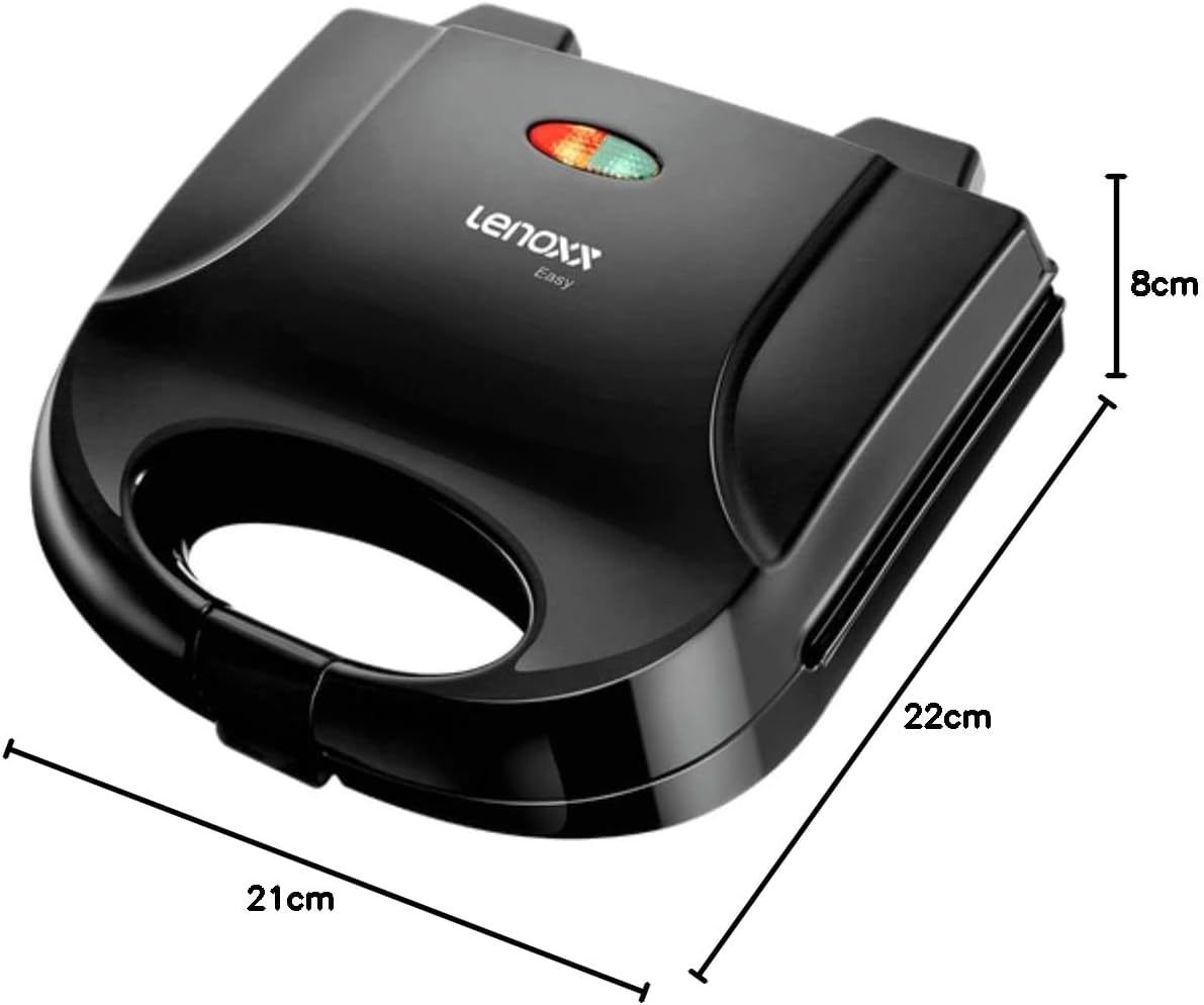 Grill e Sanduicheira Easy PSD121 Lenoxx