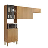 Cozinha Compacta 100% MDF 6 Portas Vert Plus Kits Paraná