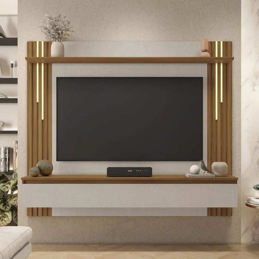 Painel para TV até 65" NT1345 1 Porta Notável Móveis - OFF WHITE/FRJ