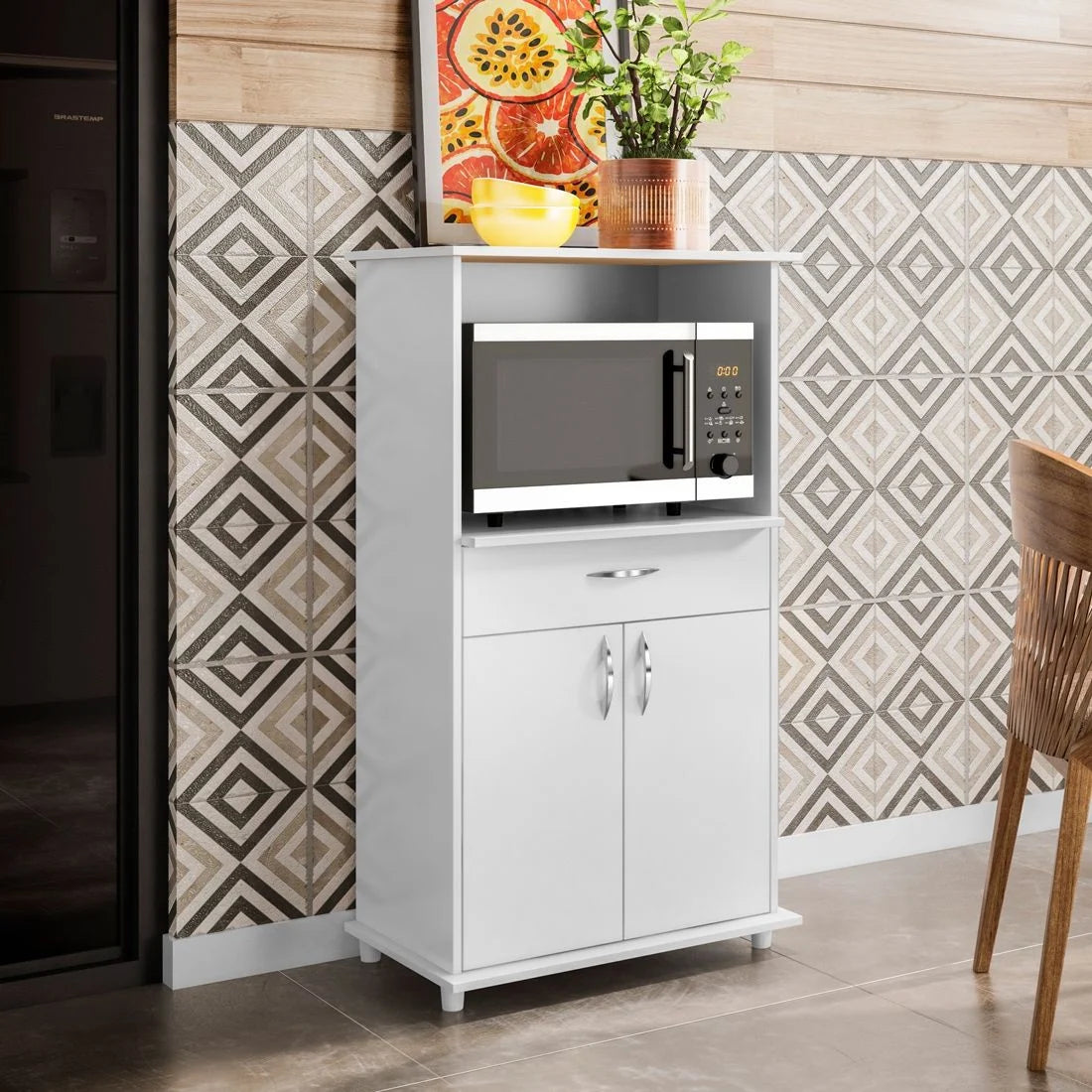 Balcão Multiuso 2 Portas NT3070 Notável - BRANCO