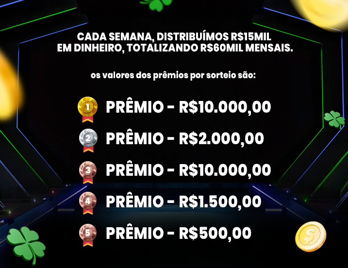 Prêmios sorte dobrada