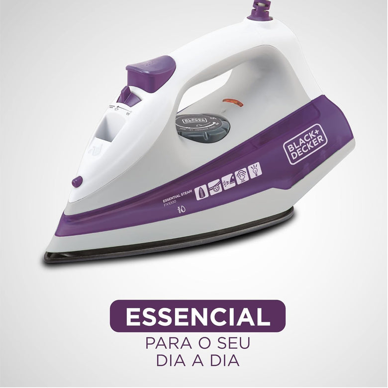 Ferro de Passar a Vapor FX1000 Black & Decker