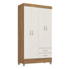 Guarda-Roupa Solteiro 4 Portas 2 Gavetas Astro Demóbile