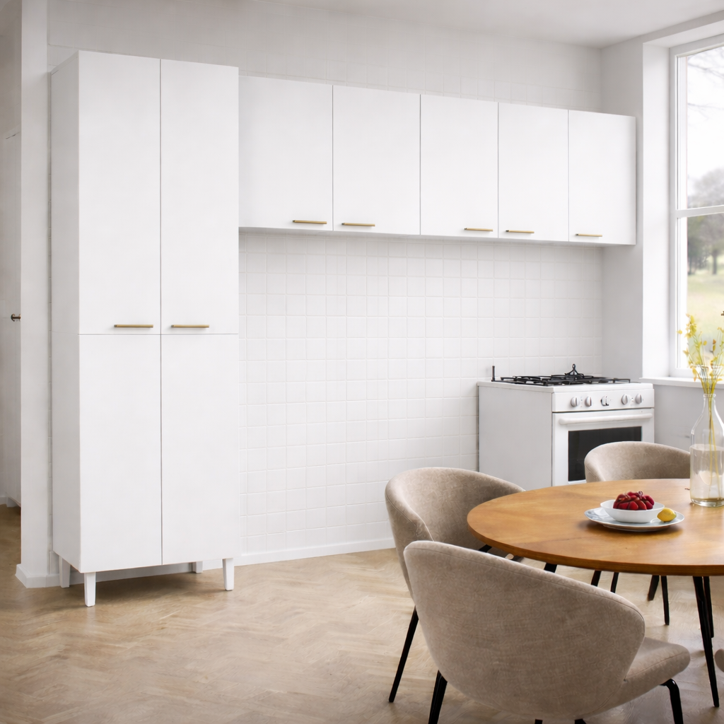 Cozinha Modulada 3 Peças 9 Portas Renova Itatiaia - BRANCA