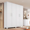 Guarda-Roupa Solteiro 4 Portas 2 Gavetas MDF Nina Bianchi