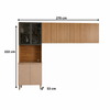 Cozinha Modulada Art 3 Peças 6 Portas Kits Paraná