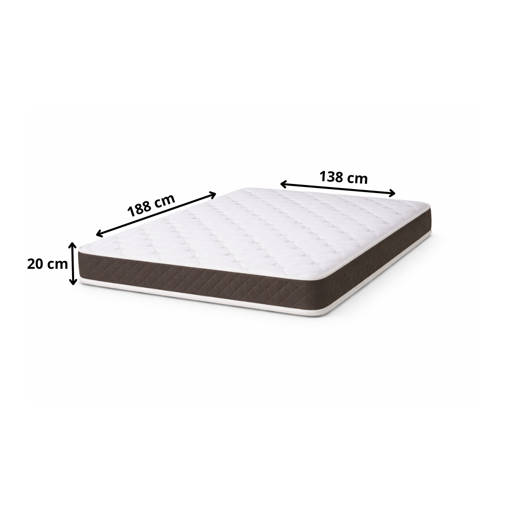 Colchão Casal Isoflex D28 138X188X20 Baflex