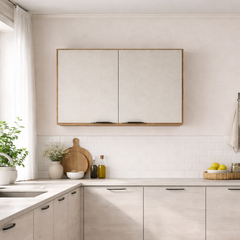 Armário Aéreo 80cm 2 Portas Firenze Demóbile