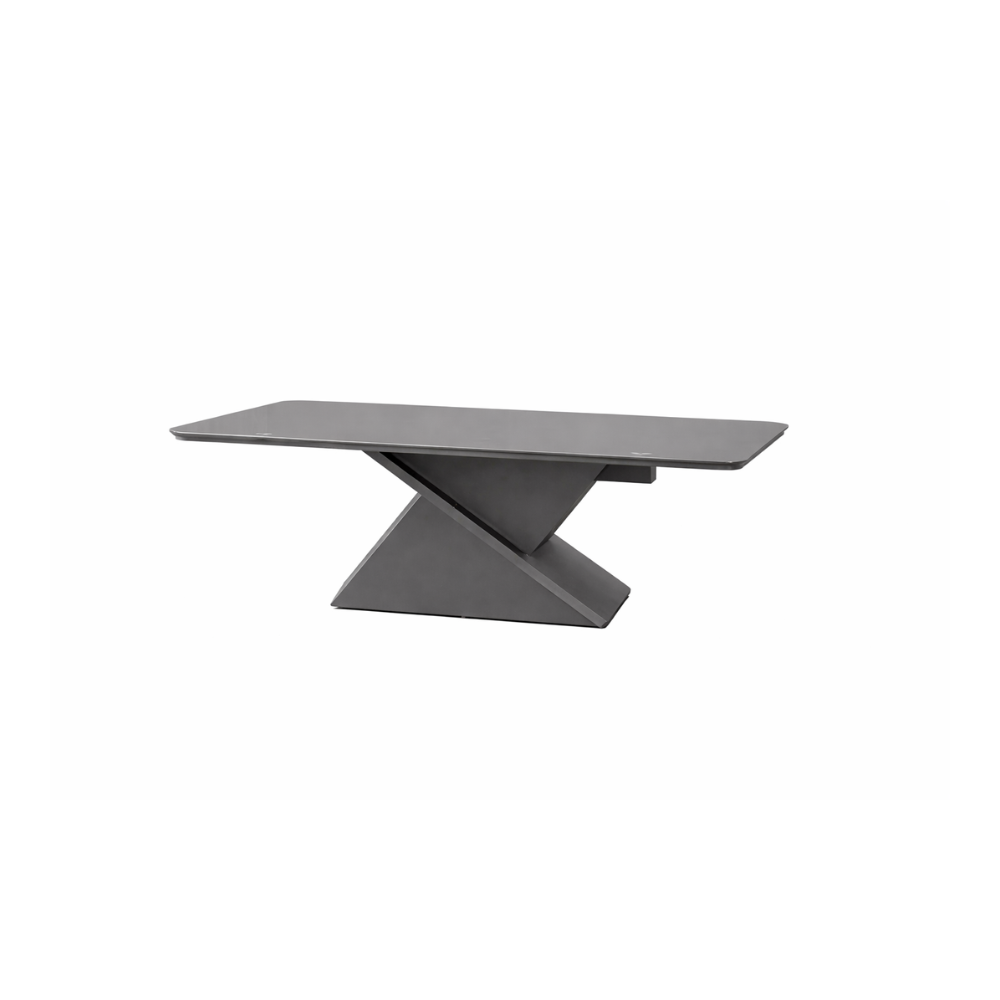 Mesa Jantar 8 Lugares Zafira Dj Móveis - CINZA URBANO