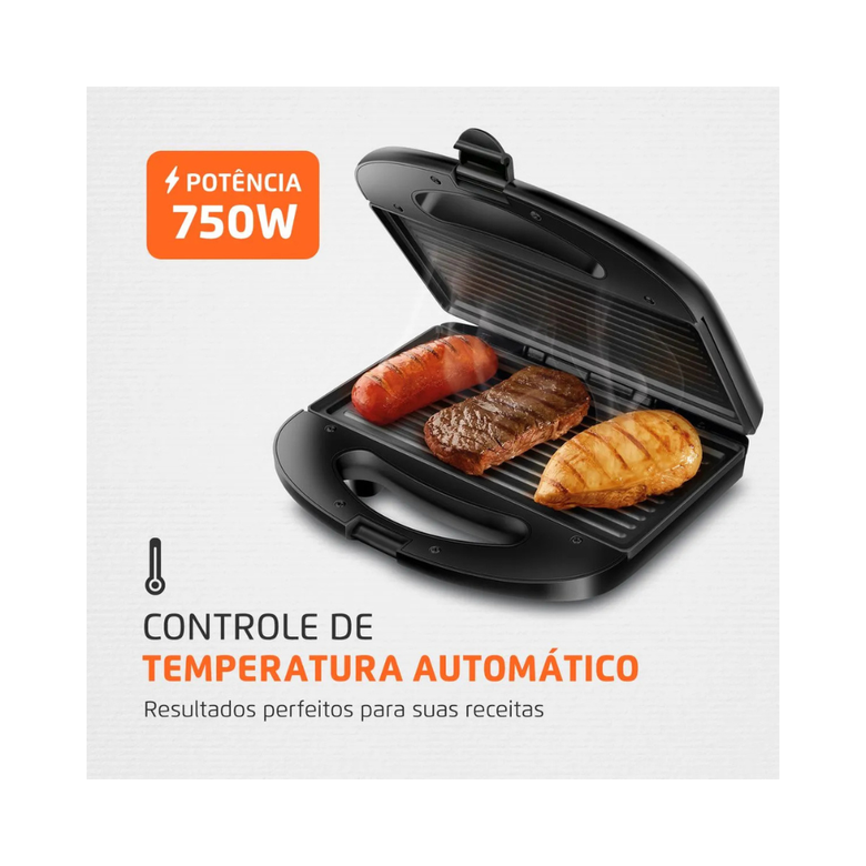 Sanduicheira Pratic Grill Mondial SN-01