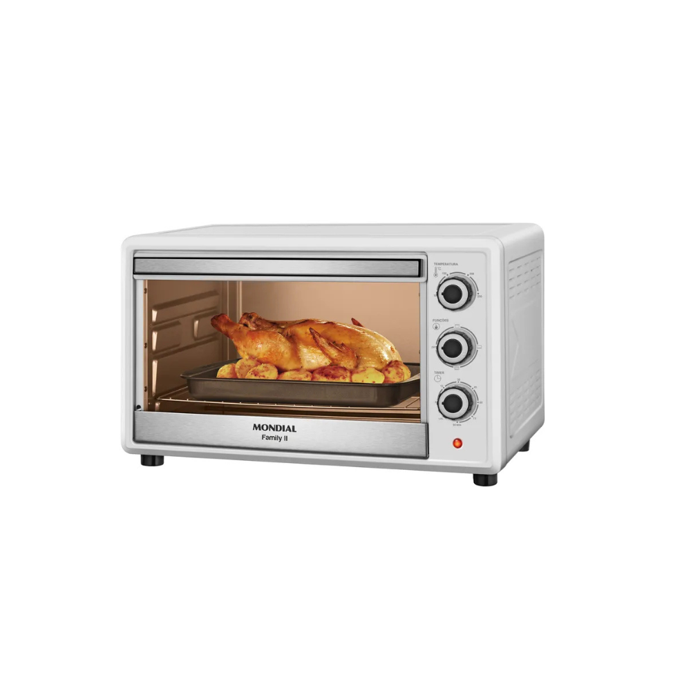 Forno Elétrico 42L 1600W Family II Mondial - BRANCO