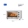 Forno Elétrico 42L 1600W Family II Mondial