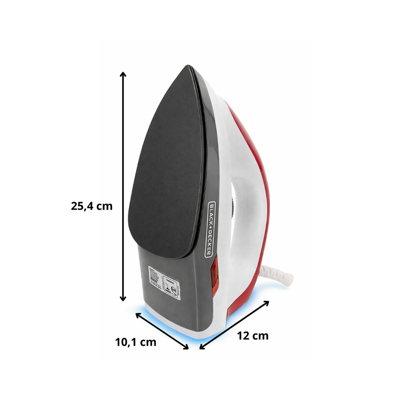 Ferro de Passar a Seco F300 Black & Decker