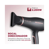 Secador de Cabelos Mondial Preto/Golden Rose Bivolt - SC-37-BI