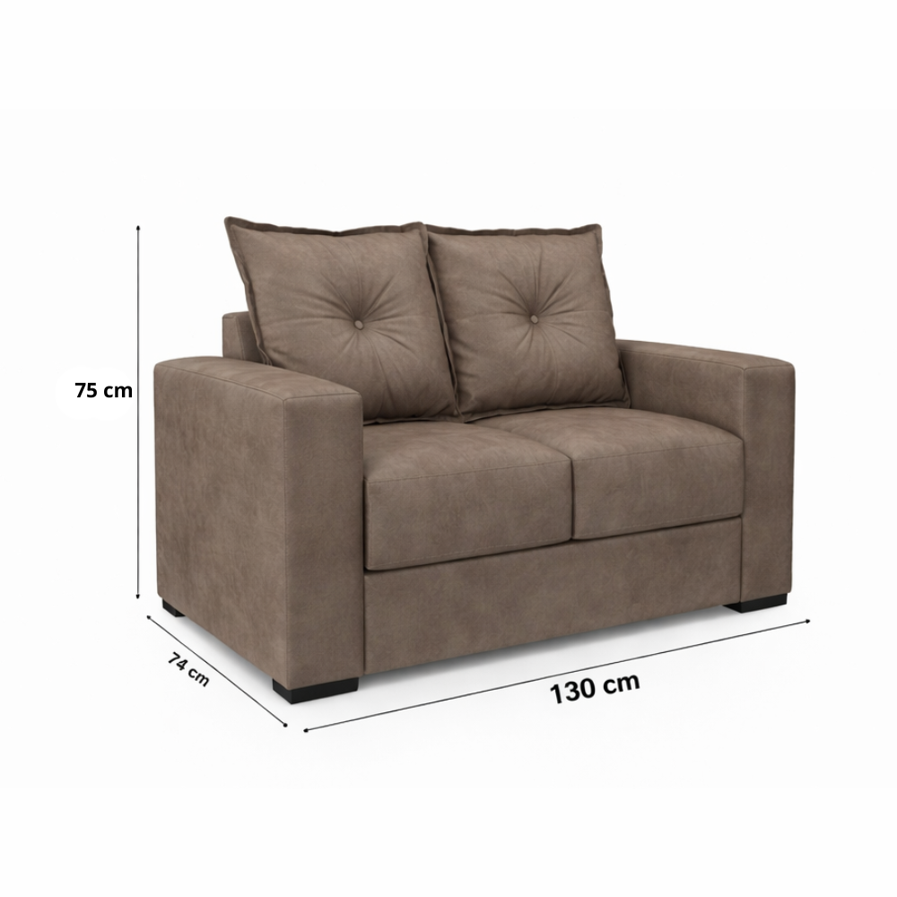 Conjunto de Sofá 3x2 Lugares Santa Catarina Bacetto