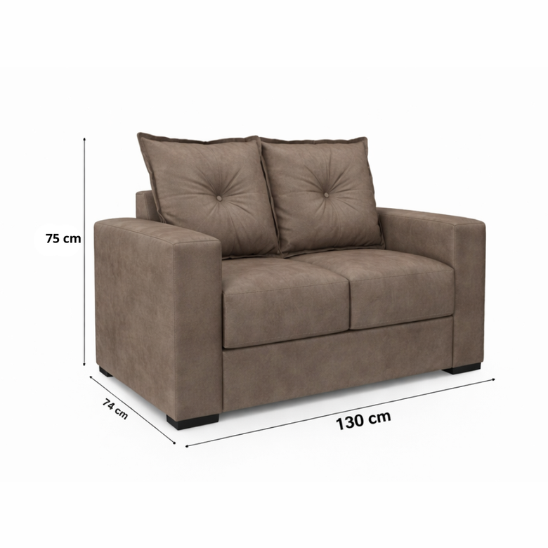 Conjunto de Sofá 3x2 Lugares Santa Catarina Bacetto