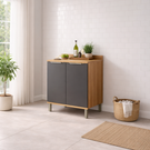 Balcão 2 Portas 80 Cm MDF Sauvignon Rionipa