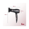 Secador de Cabelos Mondial Preto/Golden Rose Bivolt - SC-37-BI