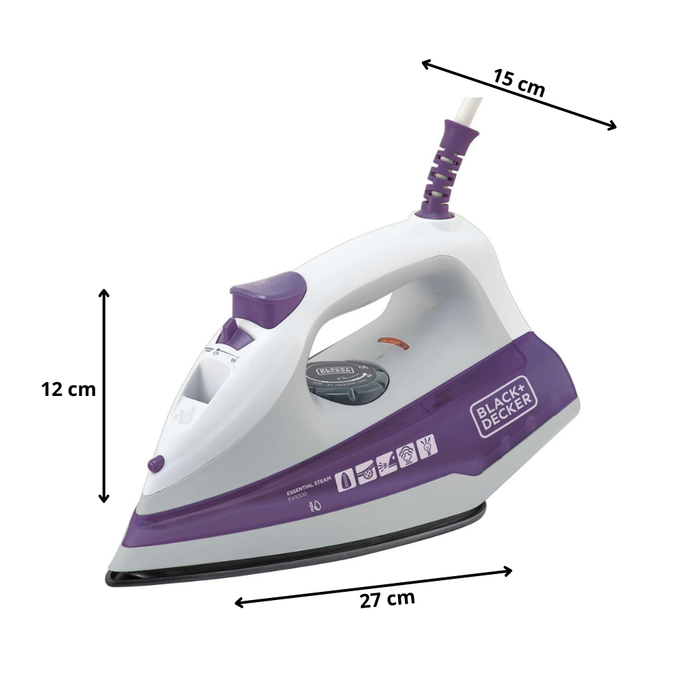 Ferro de Passar a Vapor FX1000 Black & Decker